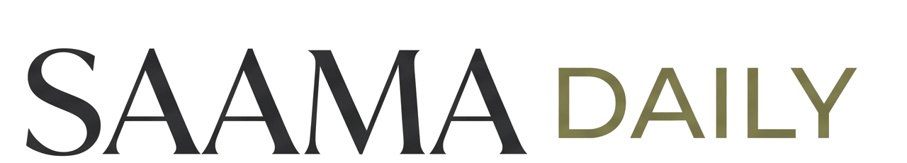 Logo oficial Saama Daily solo letras