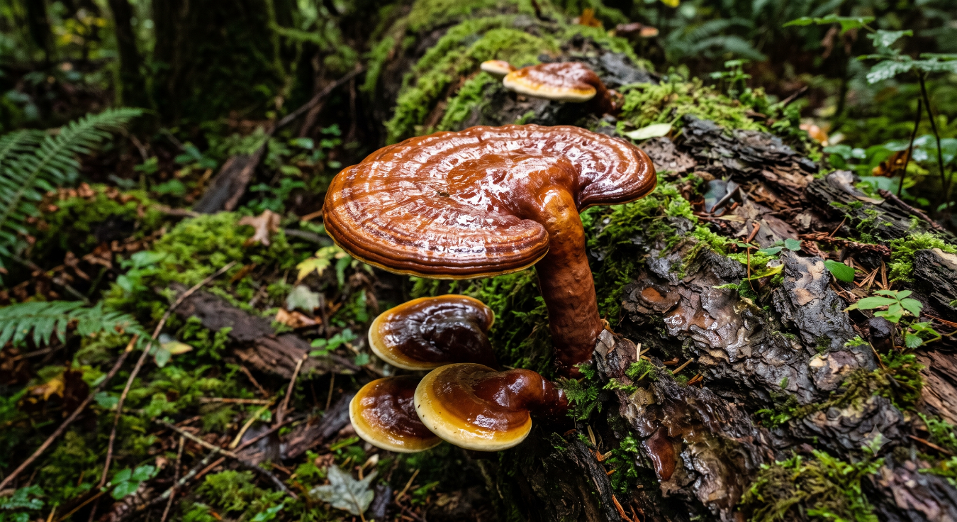 Hongo Ganoderma lucidum