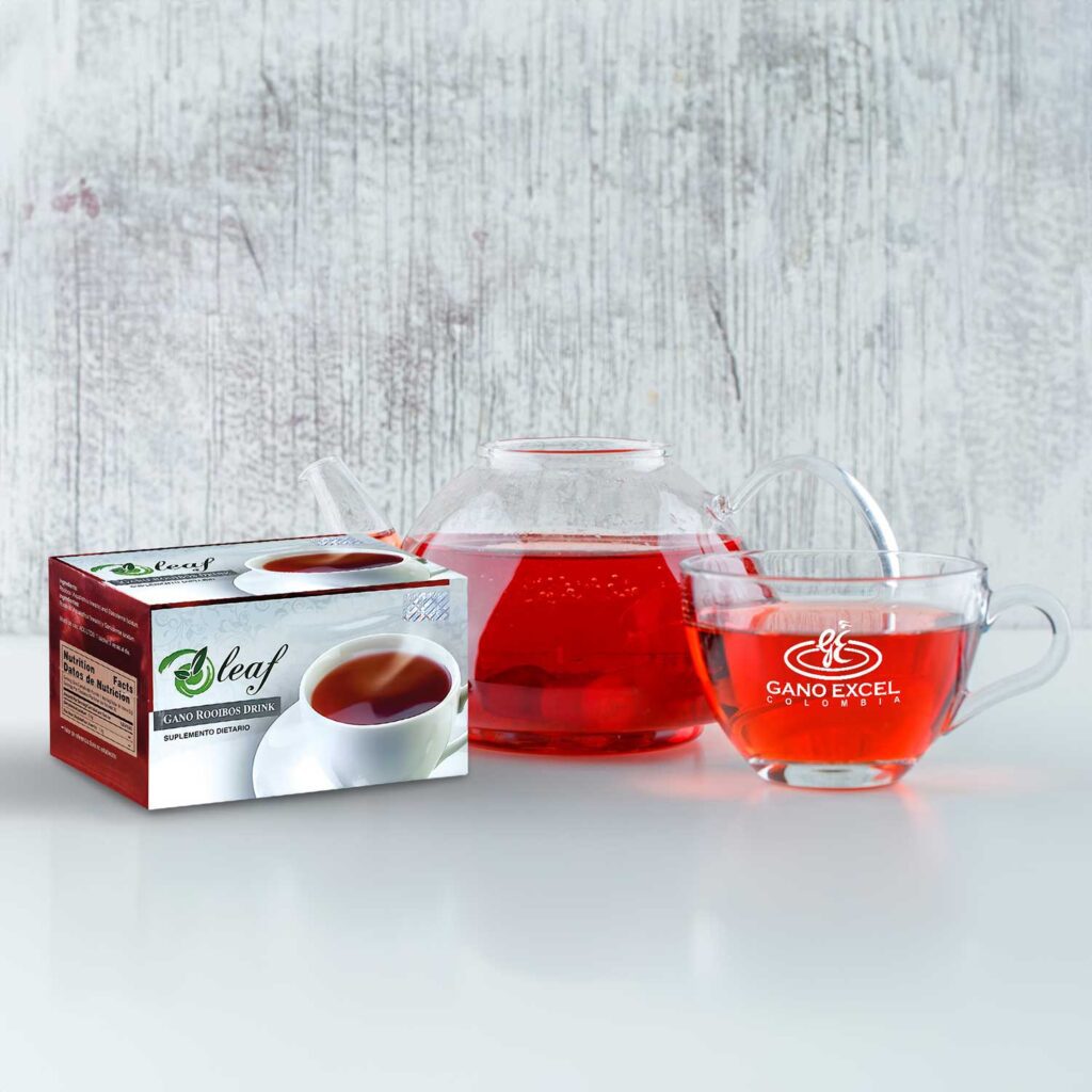 Oleaf Gano Rooibos Drink fotografía 2